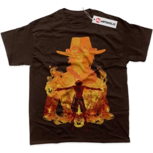 Portgas D Ace T-Shirt, One Piece True Fan Shirt SHIN1712092142 - Carbon