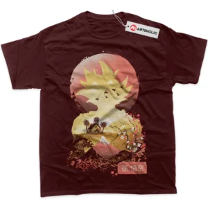 Son Goku T-Shirt, Dragon Ball Z True Fan Shirt SHIN1712092146 - Wine Red