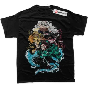 Demon Slayer T-Shirt, Anime True Fan Shirt SHIN1712092147 - Black