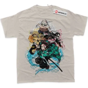 Demon Slayer T-Shirt, Anime True Fan Shirt SHIN1712092147 - Light Blue