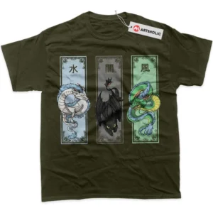 Shenron T-Shirt, Anime True Fan Shirt SHIN1712092148 - Army Green