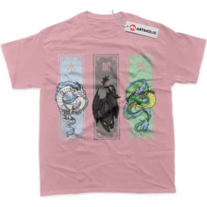 Shenron T-Shirt, Anime True Fan Shirt SHIN1712092148 - Pink