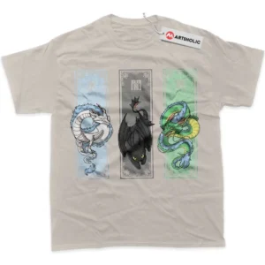 Shenron T-Shirt, Anime True Fan Shirt SHIN1712092148 - Light Grey