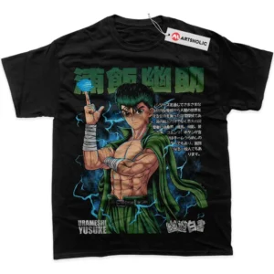 Yusuke Urameshi T-Shirt, YuYu Hakusho True Fan Shirt SHIN1712092150 - Black