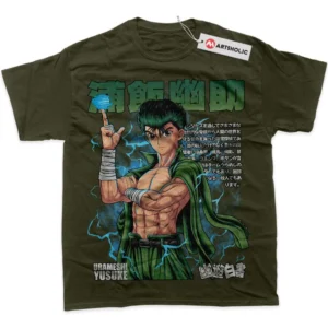 Yusuke Urameshi T-Shirt, YuYu Hakusho True Fan Shirt SHIN1712092150 - Army Green