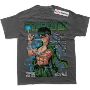 Yusuke Urameshi T-Shirt, YuYu Hakusho True Fan Shirt SHIN1712092150 - Coffee