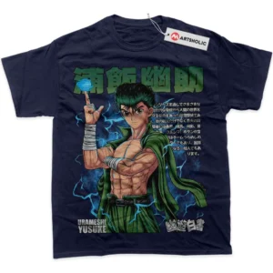Yusuke Urameshi T-Shirt, YuYu Hakusho True Fan Shirt SHIN1712092150 - Navy