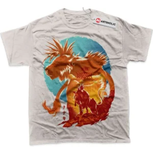 Red XIII T-Shirt, Final Fantasy True Fan Shirt SHIN1712092151 - Sand