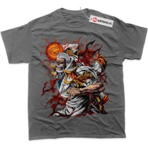 Monkey D Garp T-Shirt, One Piece True Fan Shirt SHIN1712092152 - Coffee
