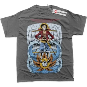 Monkey D Luffy T-Shirt, One Piece True Fan Shirt SHIN1712092153 - Coffee