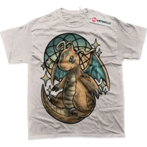 Dragonite T-Shirt, Pokemon True Fan Shirt SHIN1712092156 - Light Blue