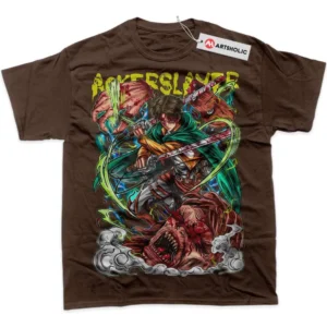 Levi Ackerman T-Shirt, Attack On Titan True Fan Shirt SHIN1712092157 - Carbon