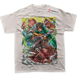 Levi Ackerman T-Shirt, Attack On Titan True Fan Shirt SHIN1712092157 - Sand