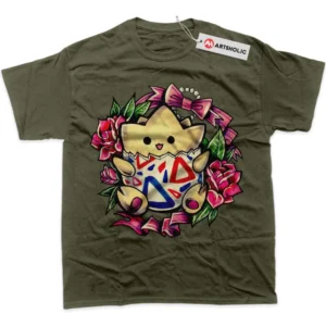 Togepi T-Shirt, Pokemon True Fan Shirt SHIN1712092158 - Army Green