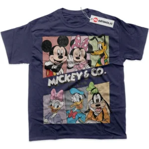 Mickey and Co T-Shirt, Cartoon True Fan Shirt SHIN1712092159 - Navy