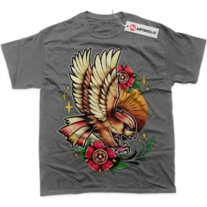 Pidgeotto T-Shirt, Pokemon True Fan Shirt SHIN1712092163 - Coffee