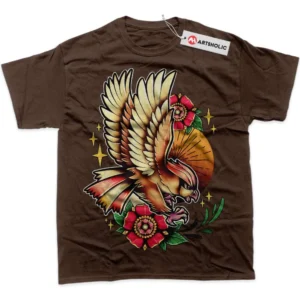 Pidgeotto T-Shirt, Pokemon True Fan Shirt SHIN1712092163 - Carbon