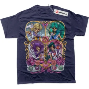 Skull Sailor Moon T-Shirt, Anime True Fan Shirt SHIN1712092164 - Navy
