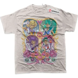 Skull Sailor Moon T-Shirt, Anime True Fan Shirt SHIN1712092164 - Light Blue