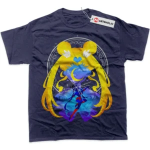 Usagi Tsukino T-Shirt, Sailor Moon True Fan Shirt SHIN1712092165 - Navy