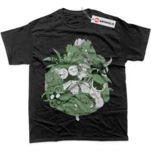 Grass Class Pokemon T-Shirt, Anime True Fan Shirt SHIN1712092166 - Black
