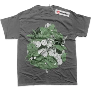 Grass Class Pokemon T-Shirt, Anime True Fan Shirt SHIN1712092166 - Coffee