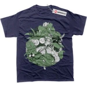 Grass Class Pokemon T-Shirt, Anime True Fan Shirt SHIN1712092166 - Navy