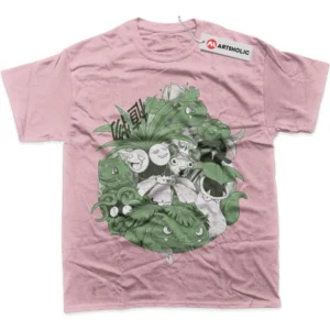 Grass Class Pokemon T-Shirt, Anime True Fan Shirt SHIN1712092166 - Pink