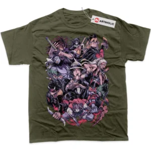 Demon Slayer T-Shirt, Anime True Fan Shirt SHIN1712092167 - Army Green