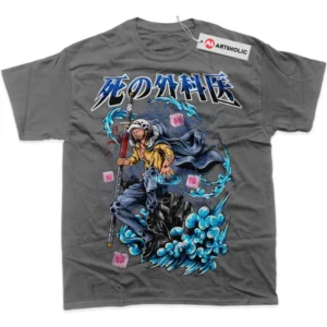 Trafalgar D Water Law T-Shirt, One Piece True Fan Shirt SHIN1712092168 - Coffee