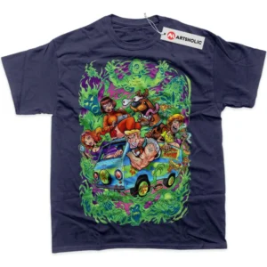 Scooby-Doo T-Shirt, Animated True Fan Shirt SHIN1712092170 - Navy