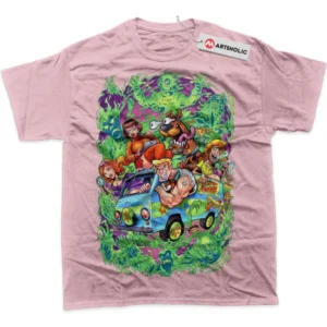 Scooby-Doo T-Shirt, Animated True Fan Shirt SHIN1712092170 - Pink