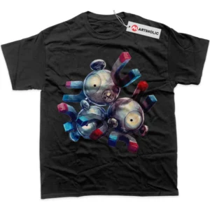 Magneton T-Shirt, Pokemon True Fan Shirt SHIN1712092171 - Black
