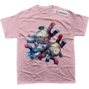 Magneton T-Shirt, Pokemon True Fan Shirt SHIN1712092171 - Pink