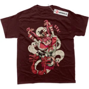 Perona T-Shirt, One Piece True Fan Shirt SHIN1712092174 - Wine Red