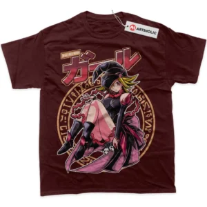 Gagaga Girl T-Shirt, Anime True Fan Shirt SHIN1712092175 - Wine Red