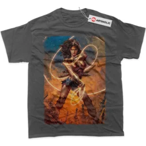 Wonder Woman T-Shirt, DC Comics True Fan Shirt SHIN1712092176 - Coffee