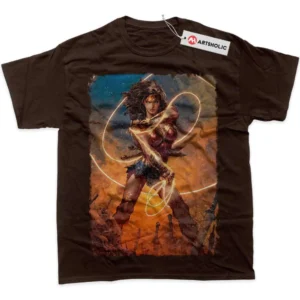 Wonder Woman T-Shirt, DC Comics True Fan Shirt SHIN1712092176 - Carbon