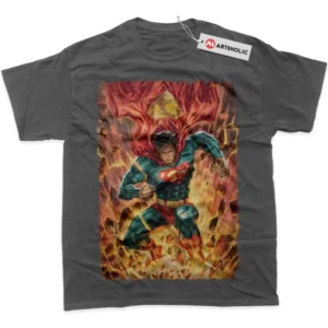 Superman T-Shirt, DC Comics True Fan Shirt SHIN1712092177 - Coffee