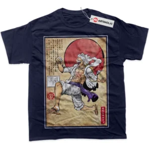 Monkey D Luffy T-Shirt, Luffy Gear 5 True Fan Shirt SHIN1712092179 - Navy