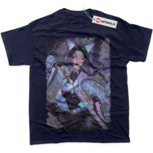 Shinobu Kocho T-Shirt, Demon Slayer True Fan Shirt SHIN1712092180 - Navy