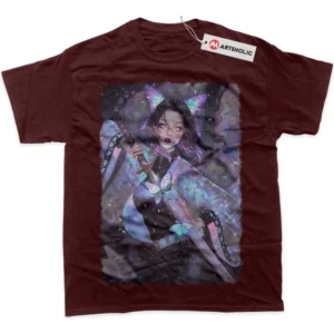 Shinobu Kocho T-Shirt, Demon Slayer True Fan Shirt SHIN1712092180 - Wine Red