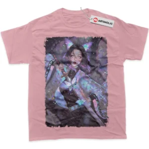 Shinobu Kocho T-Shirt, Demon Slayer True Fan Shirt SHIN1712092180 - Pink