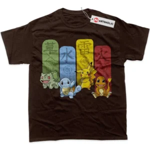 Pokemon T-Shirt, Anime True Fan Shirt SHIN1712092182 - Carbon