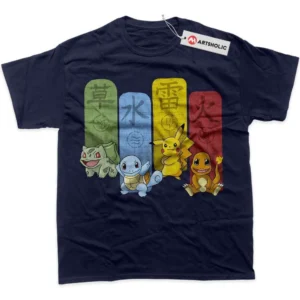 Pokemon T-Shirt, Anime True Fan Shirt SHIN1712092182 - Navy