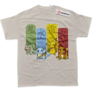 Pokemon T-Shirt, Anime True Fan Shirt SHIN1712092182 - Sand