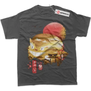 Catbus T-Shirt, My Neighbor Totoro True Fan Shirt SHIN1712092183 - Coffee