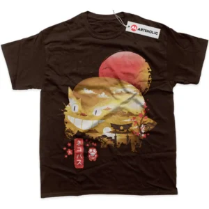 Catbus T-Shirt, My Neighbor Totoro True Fan Shirt SHIN1712092183 - Carbon