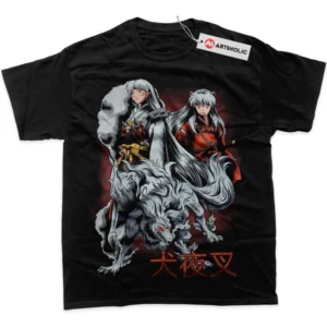 Sesshomaru T-Shirt, Inuyasha True Fan Shirt SHIN1712092186 - Black