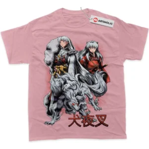 Sesshomaru T-Shirt, Inuyasha True Fan Shirt SHIN1712092186 - Pink